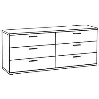 ladencommode Fjord bruin, foto 3
