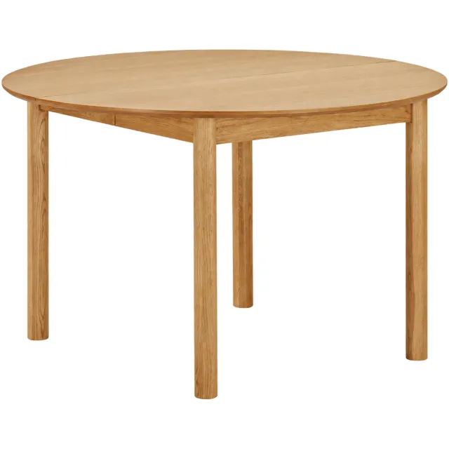 Artichok Loet uitschuifbare houten eettafel naturel - 120 - 220 x 75 cm Bruin