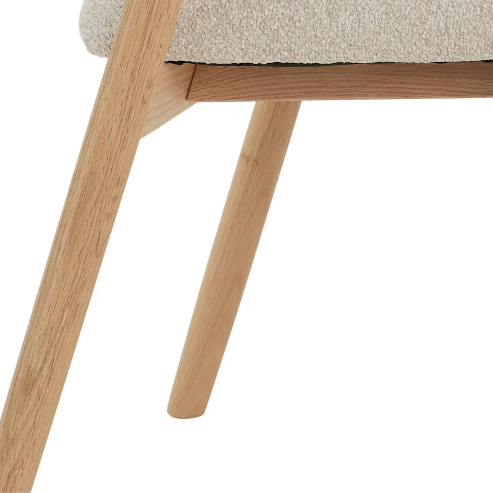 NOUS Living eetkamerstoel Myra beige, foto 7