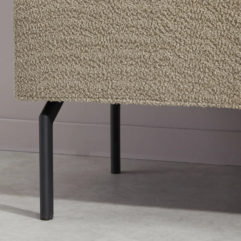 NOUS Living Campania eetkamerbank beige, foto 5