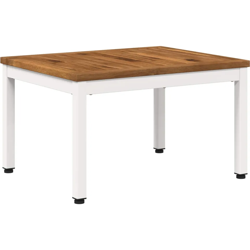 vidaXL Salontafel NAARDEN Natuurlijk en Wit 49 x 60,5 x 36 cm, foto 3