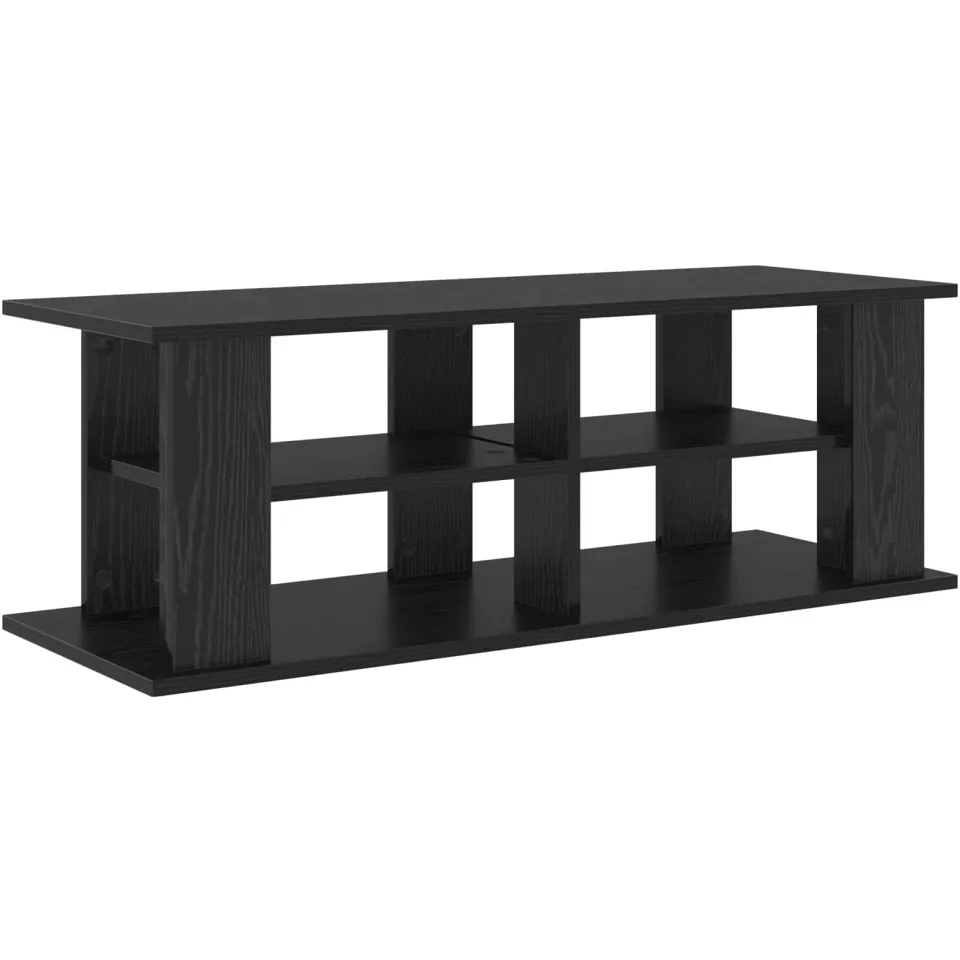 vidaXL TV-standaard 96 x 35 x 33,5 cm Zwart Eiken, foto 3