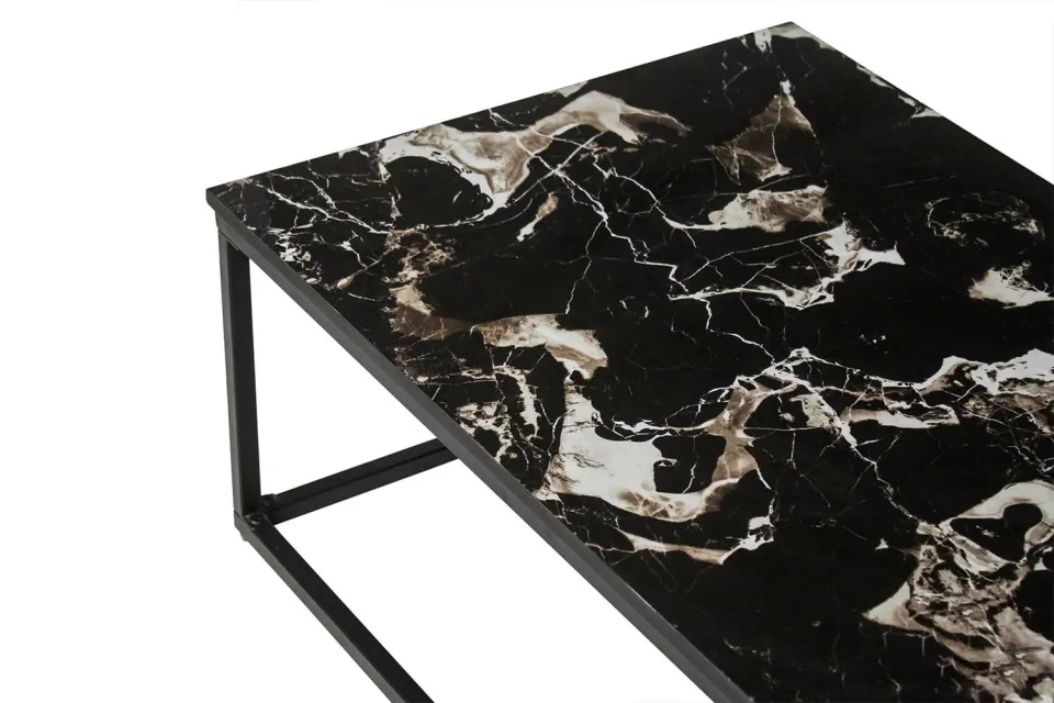 salontafel Sinem zwart marmerlook, foto 5