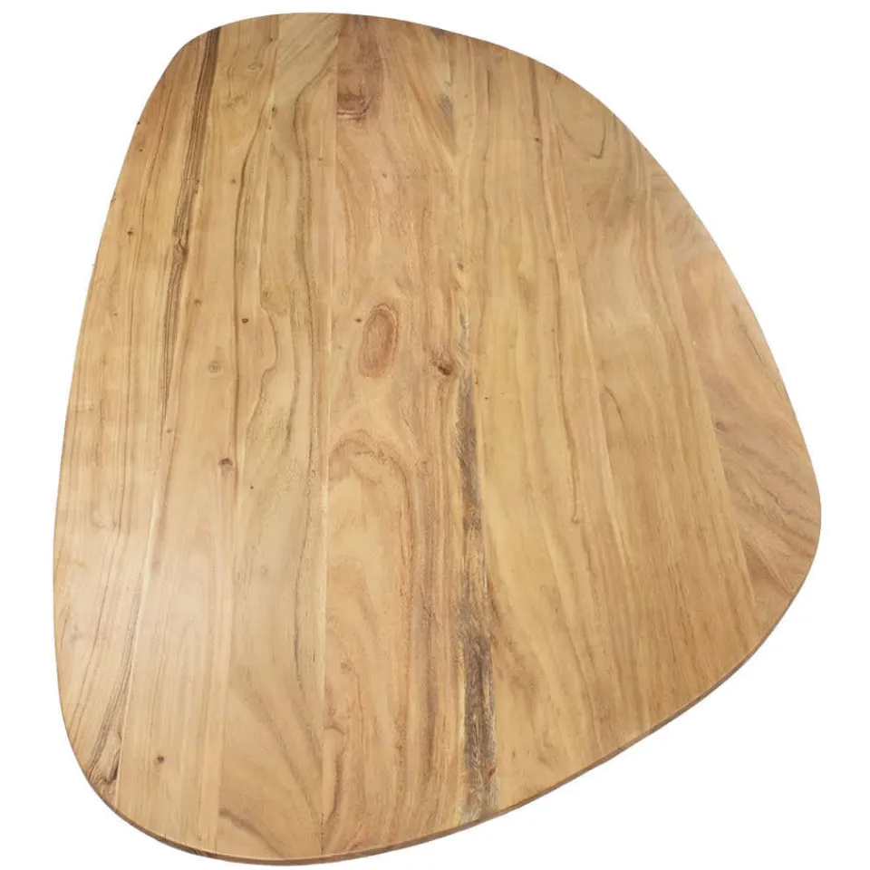Giga Meubel Salontafel Floor - Organisch - Acaciahout - 135cm, foto 5