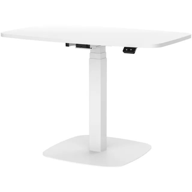 Lykke Mobiele Sta bureau L200, Elektrisch, wit, 90 x 55cm white