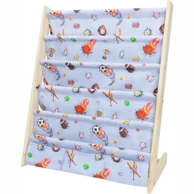 Equivera Boekenrek Kind - Boekenrek - Boekenkast Kind - Boekenrek Kinderkamer - Boekenplank - Boekenplank Kinderkamer hout