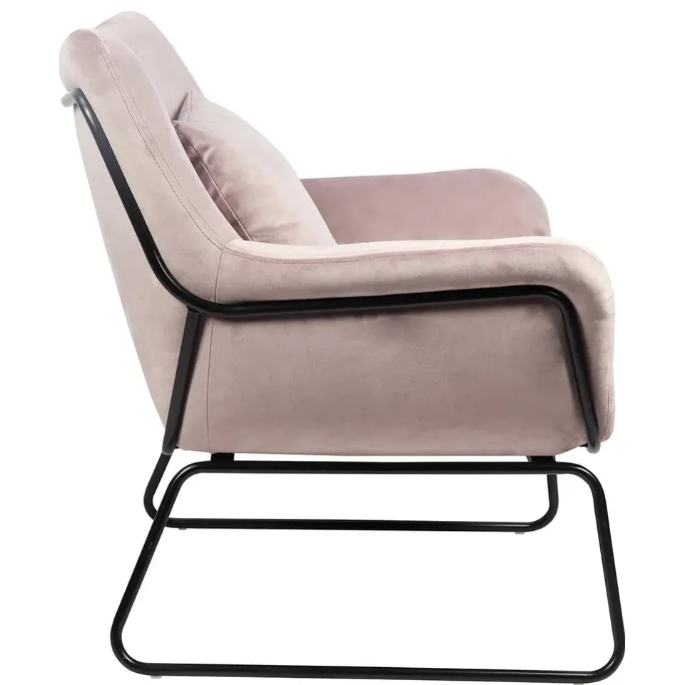 Fauteuil Gwen roze, foto 3