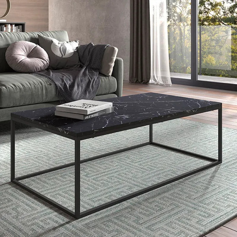 Salontafel Noor zwart marmer, foto 2