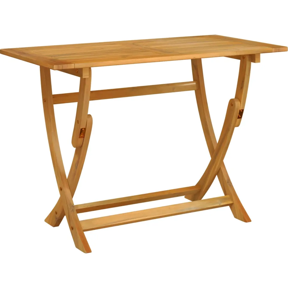vidaXL Sydney Rechthoekige Tafel Bruin 110 x 55 x 75 cm