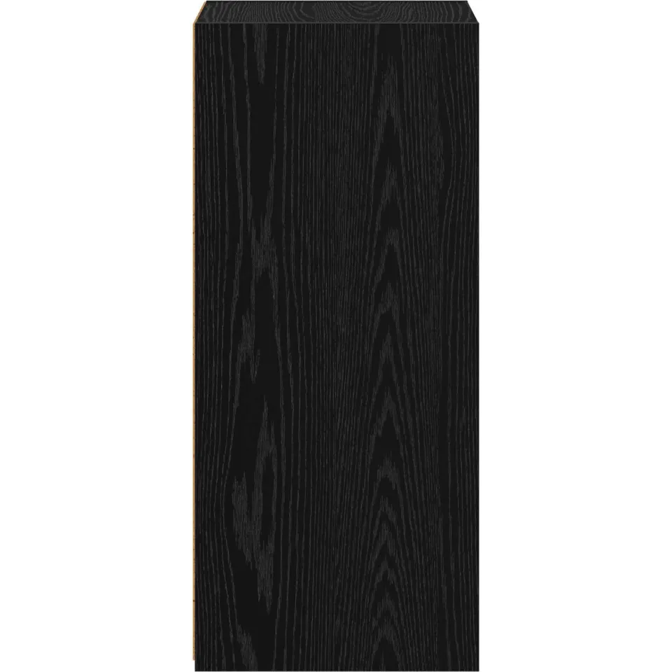 vidaXL Dressoir Zwart eiken 40 x 41 x 93 cm Bewerkt hout, foto 4