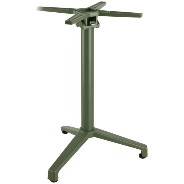 Vega Tafelzuil voor buiten Taipa driepoot, inklapbaar; 52x52x72 cm (BxLxH); olijf