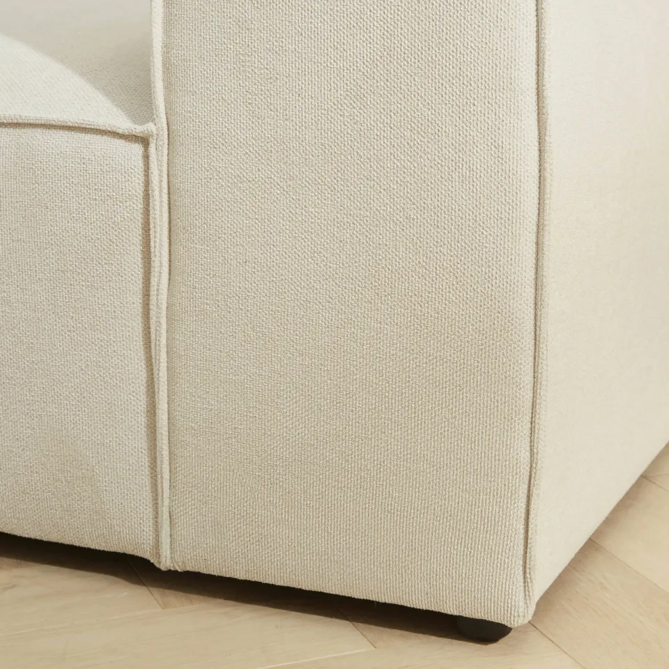 NOUS Living hoekbank Igor hoek links - beige, foto 7