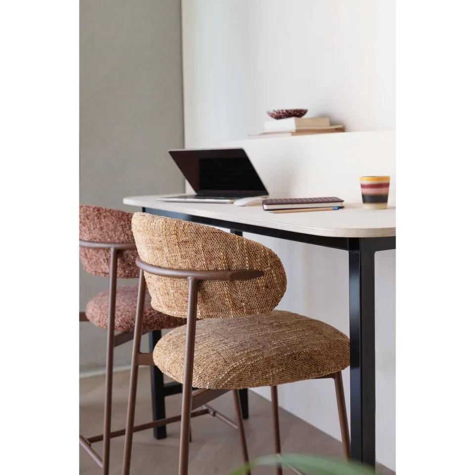 Housecraft Living Claes barkruk 65 cm geel, foto 5