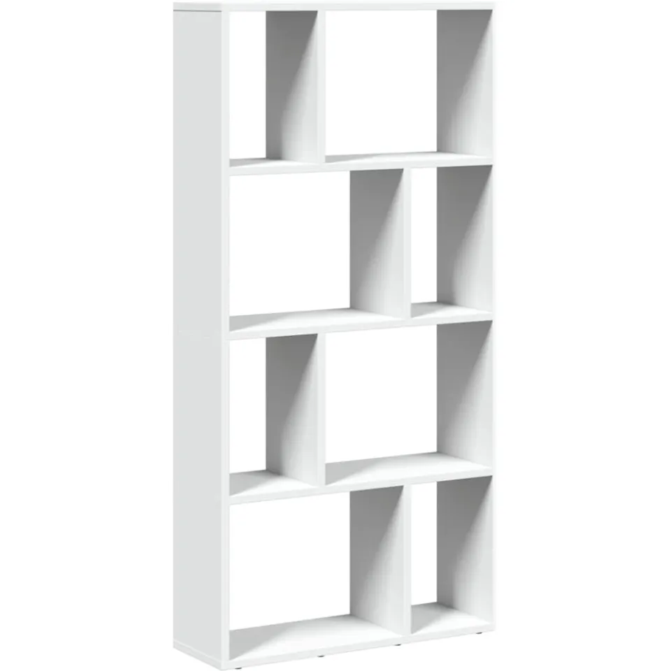 vidaXL Boekenkast Wit 60x20x120,5 cm Bewerkt Hout, foto 3