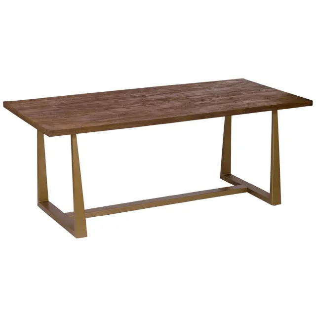 Tower Living Eettafel Belvedere - Rechthoek Bruin Hout - 240x100x77cm