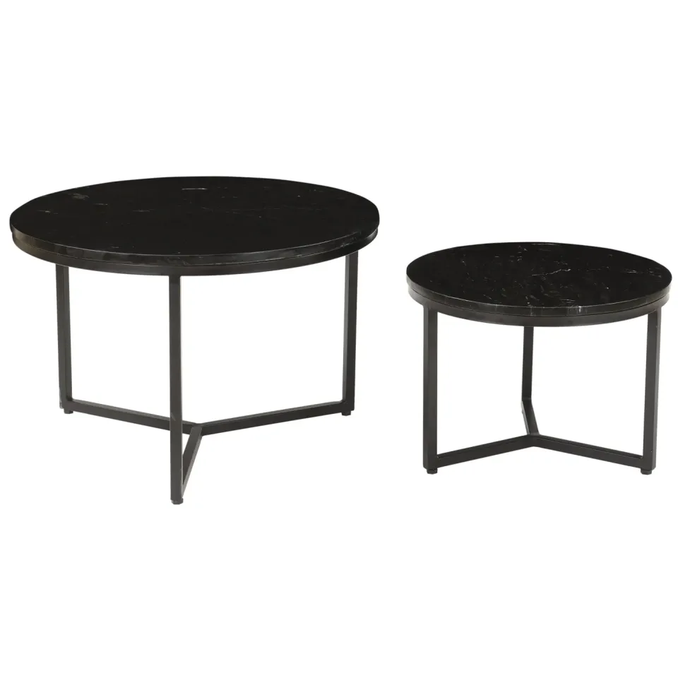 Salontafelset Nida zwart, foto 4