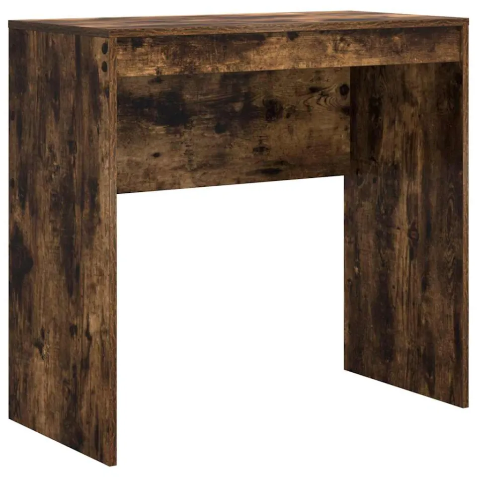 vidaXL Bureau Gerookt eiken 80 x 40 x 76 cm, foto 3