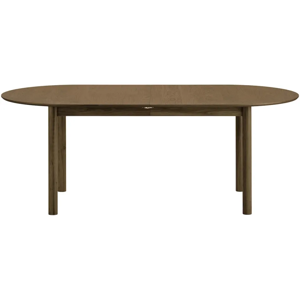Artichok Loet uitschuifbare houten eettafel gerookt eiken - 200 tot 300cm x 100cm, foto 3