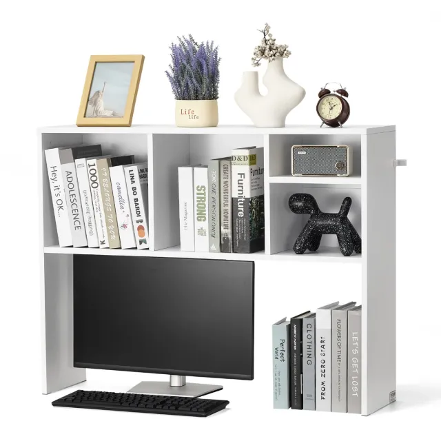 Vevor Bureau Plank Tafel Organizer Tafel Plank 1-Laags Spaanplaat Wit