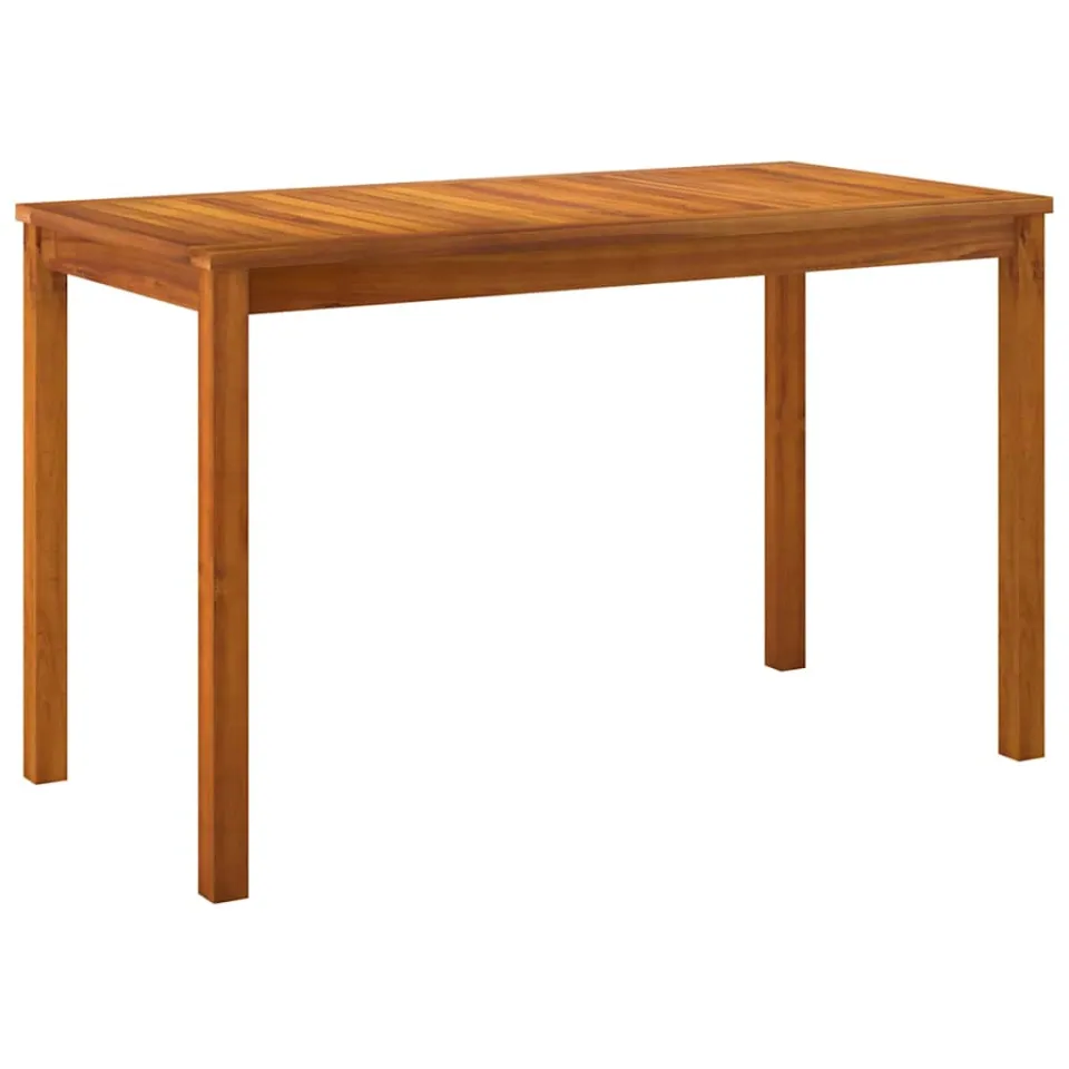 vidaXL Tuintafel 110x55x67 cm massief acaciahout bruin, foto 3