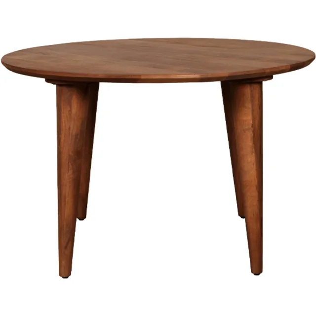 LABEL51 Fly Eetkamertafel - Bruin - Hout - 120 cm - Rond