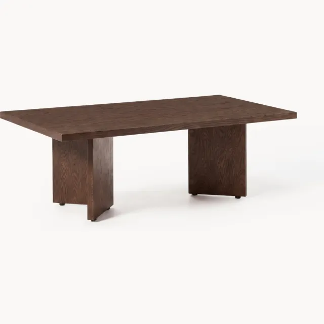 Westwing Collection Houten salontafel Toni Bruin