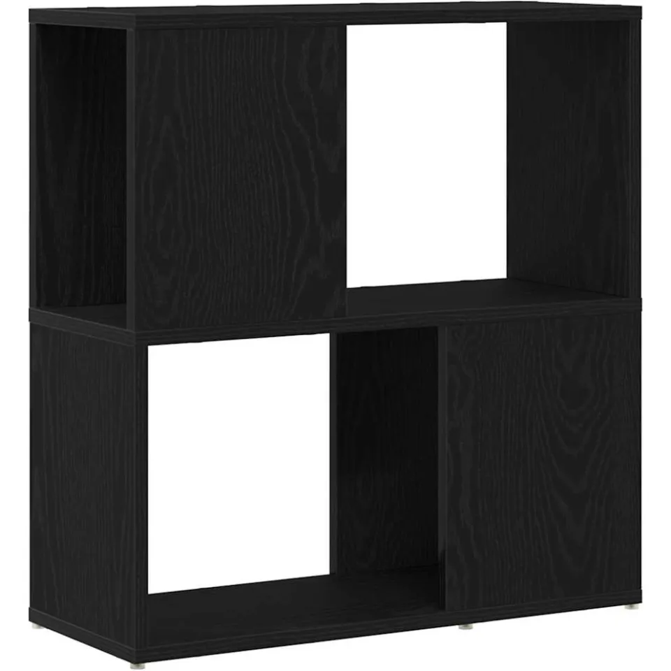 vidaXL Tv-meubelset 60 x 24 x 63 cm Zwart Bewerkt hout, foto 3