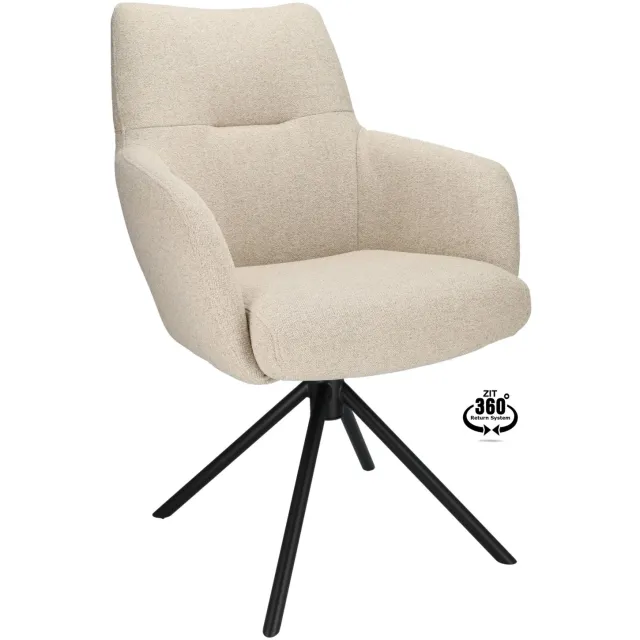 Wehkamp Home Calo armstoel beige, foto 2
