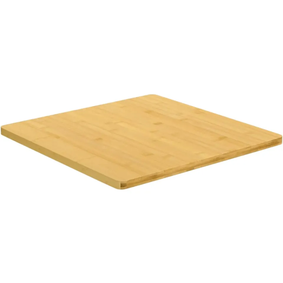 vidaXL Tafelblad 60x60x1,5 cm bamboe Bruin
