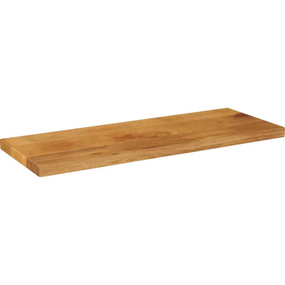 vidaXL Tafelblad rechthoekig 90x30x3,8 cm massief mangohout bruin, foto 2