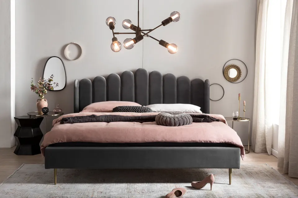 bed Kendall grijs, foto 5