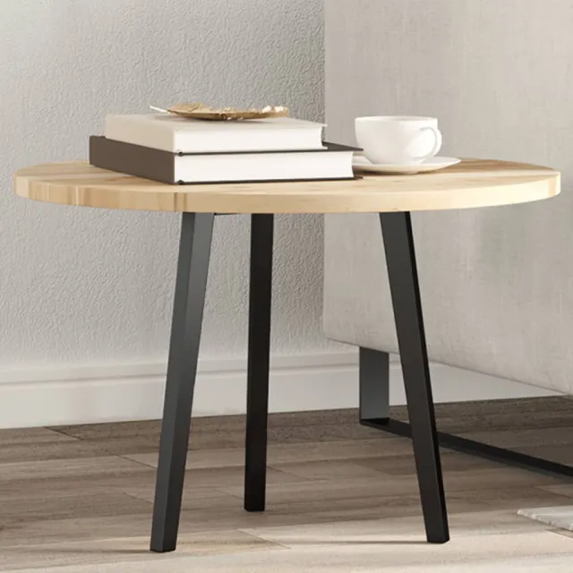 vidaXL Tafelblad rond Ø 60x2 cm massief acaciahout Bruin