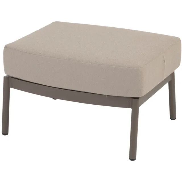 4 Seasons Outdoor Cannes voetenbank terre Taste 4SO Bruin / Terre, Grijs