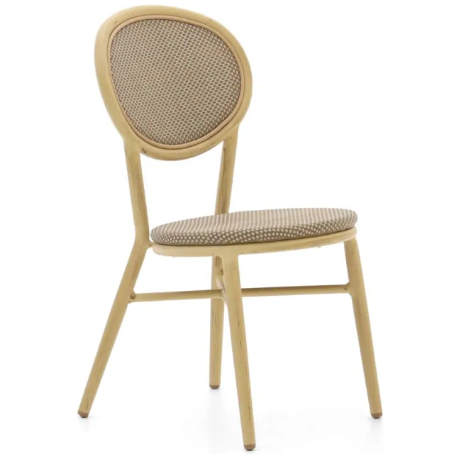 Forza Furniture Forza Monate dining tuinstoel stapelbaar Taupe