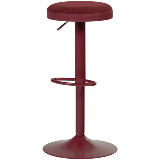 WOOOD Mevo barstoel bordeauxrood burgundy red