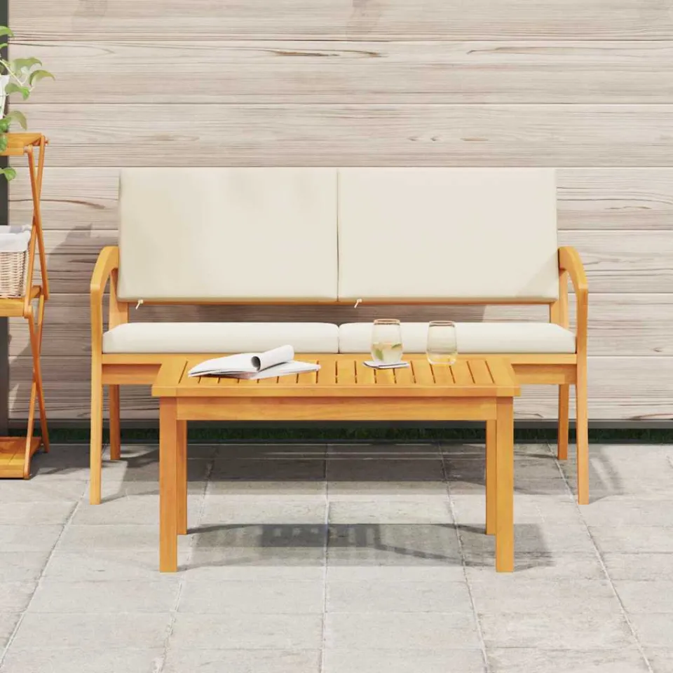 vidaXL Salontafel Olie naturel Massief Acaciahout, foto 4