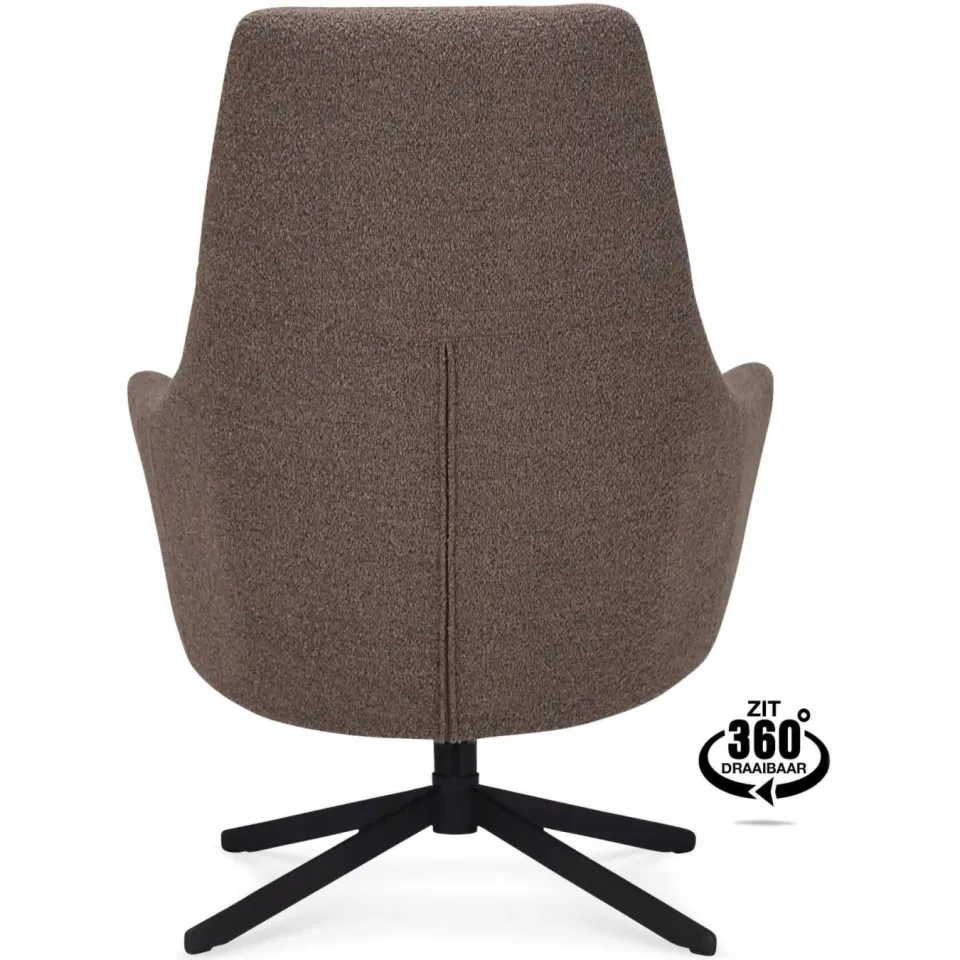 Wehkamp Home fauteuil bruin, foto 5