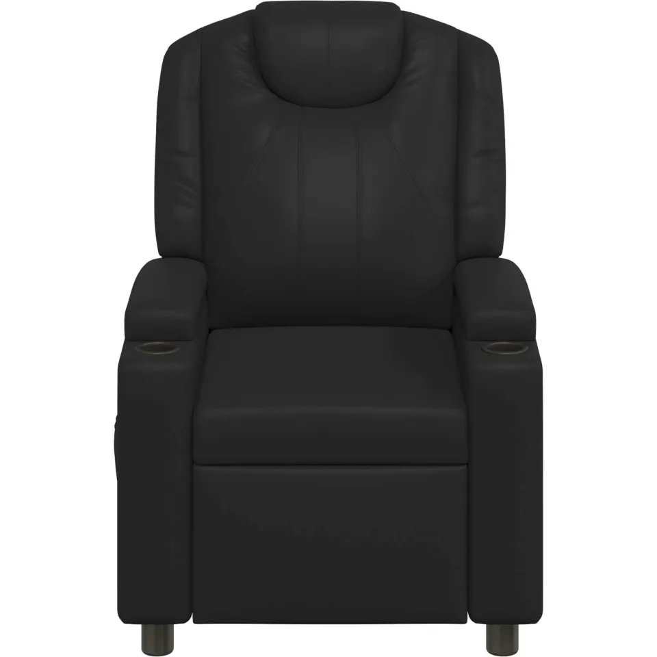 vidaXL Ligstoel Zwart 75 x 95 x 106 cm Stof, foto 4