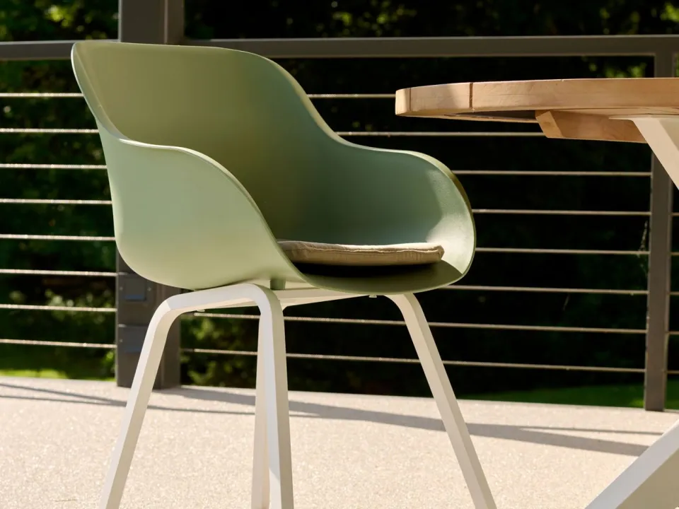 Hartman tuinmeubelen Hartman Le Soleil Element dining tuinstoel groen, foto 5