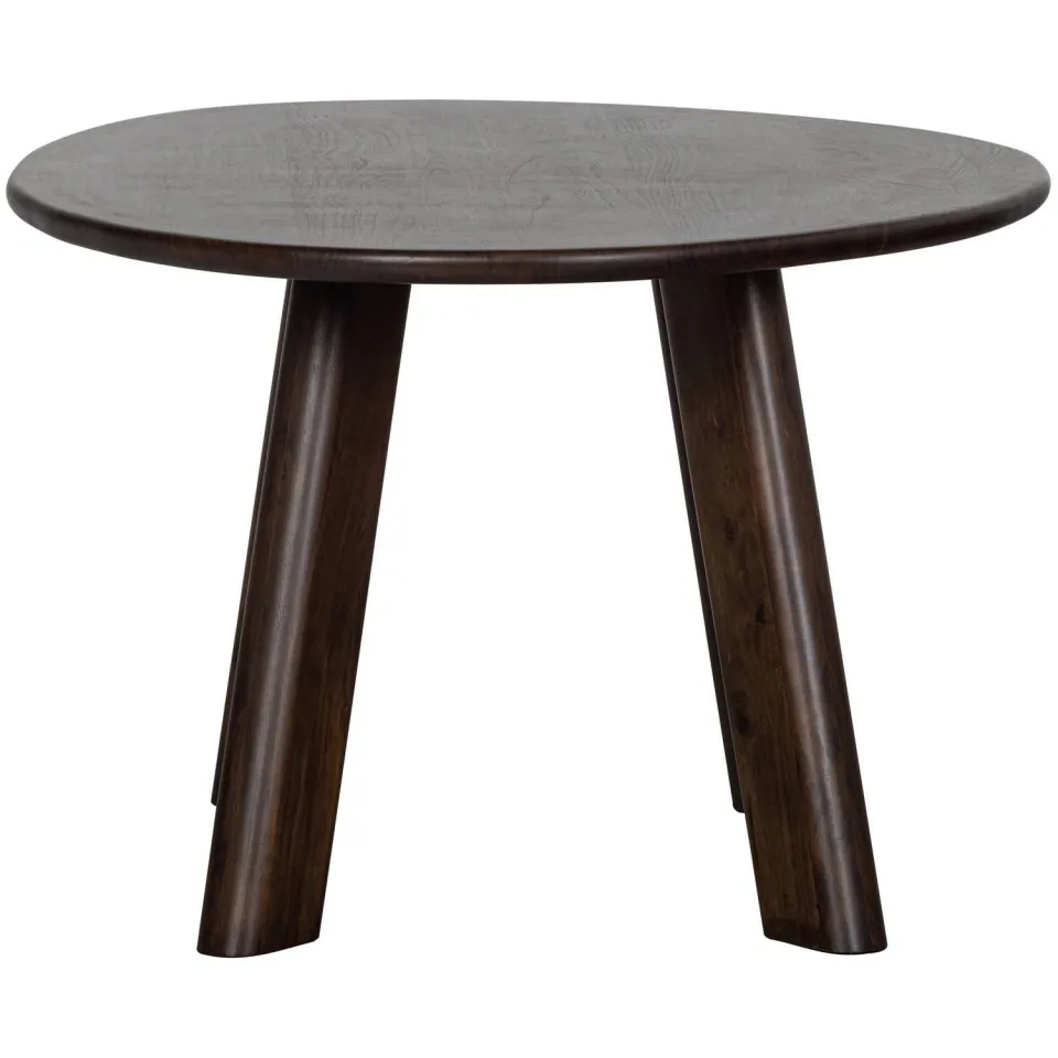 WOOOD Roundly Eetkamertafel - Mangohout - Walnoot - 76x160x110, foto 5