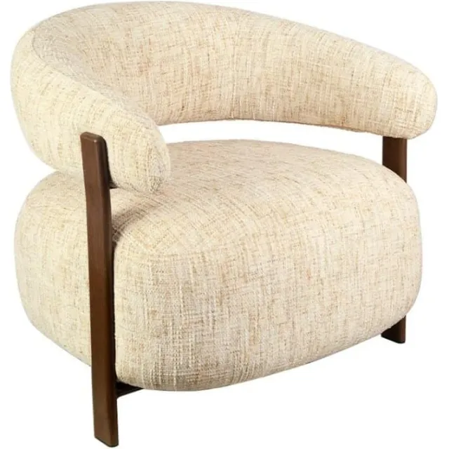 NordXL Fauteuil Grace chenille beige