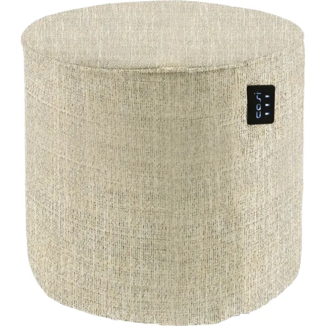 Cosi Cosipouf Comfort Natural 45x45cm - 3 Warmtestanden - Wasbare poefhoes - Inclusief oplaadbare batterij en adapter BEIGE