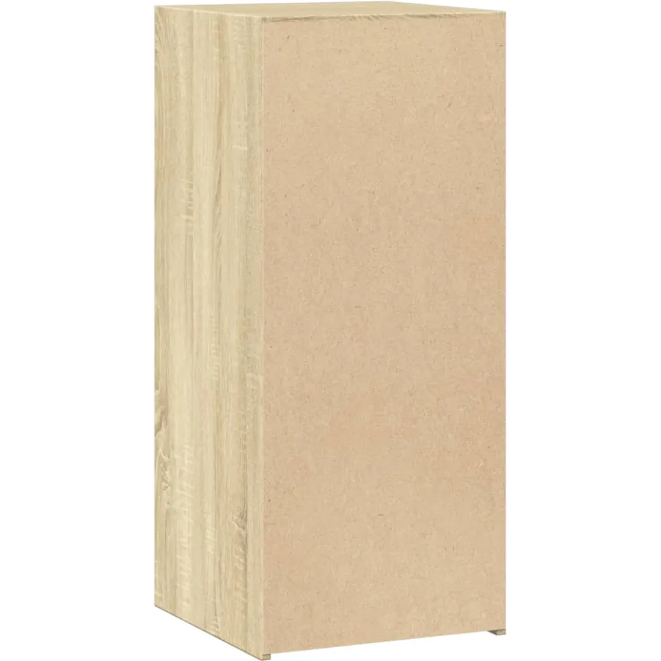 vidaXL Dressoir 40x41x93 cm bewerkt hout sonoma eikenkleurig, foto 4