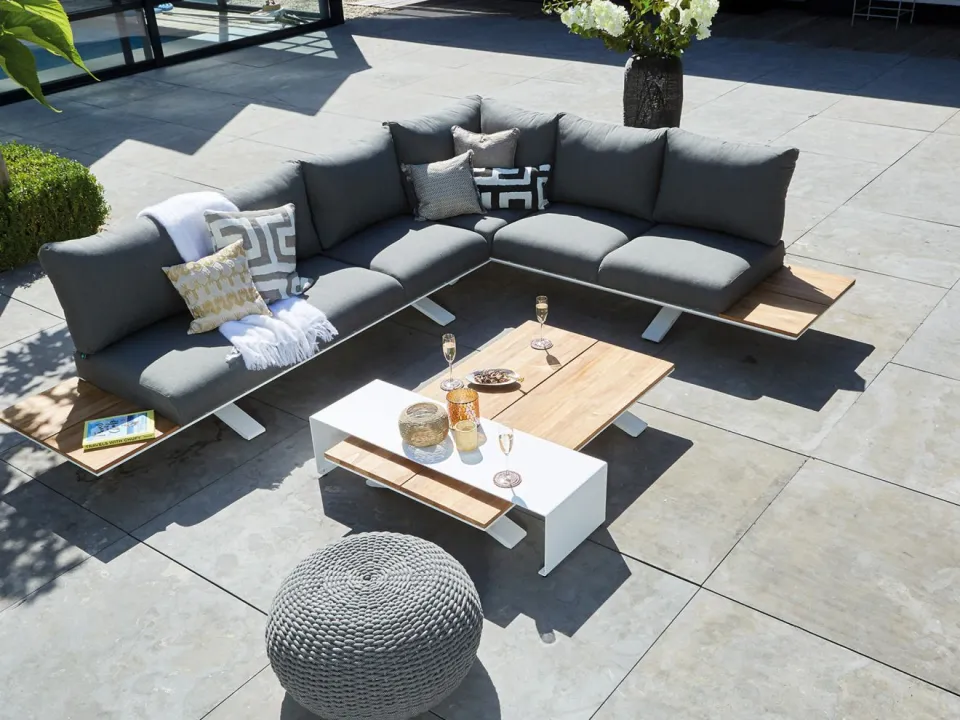 Suns Stockholm toptafel 120x40x28cm wit, foto 3