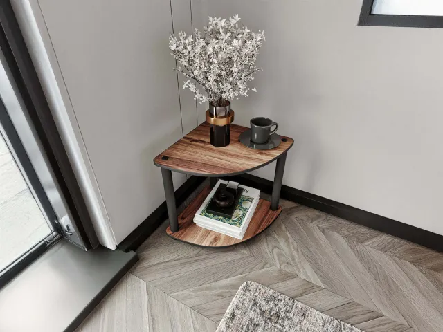 Mobistoxx BOOKY hoekbijzettafel eiken