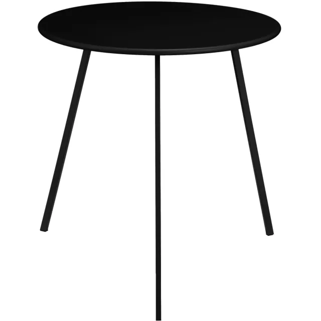 Mica Decorations bijzettafel Seatle zwart (50x50 cm)