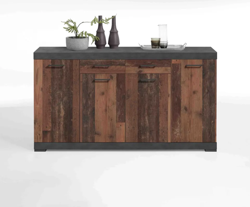 dressoir Hermes Vintage bruin, foto 2