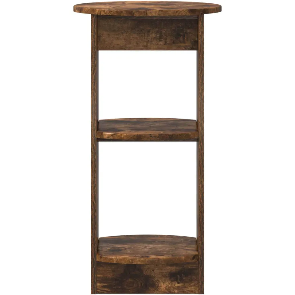 vidaXL Bijzetkast Gerookte Eik 40 x 40 x 75 cm Geconstrueerd hout bruin, foto 3