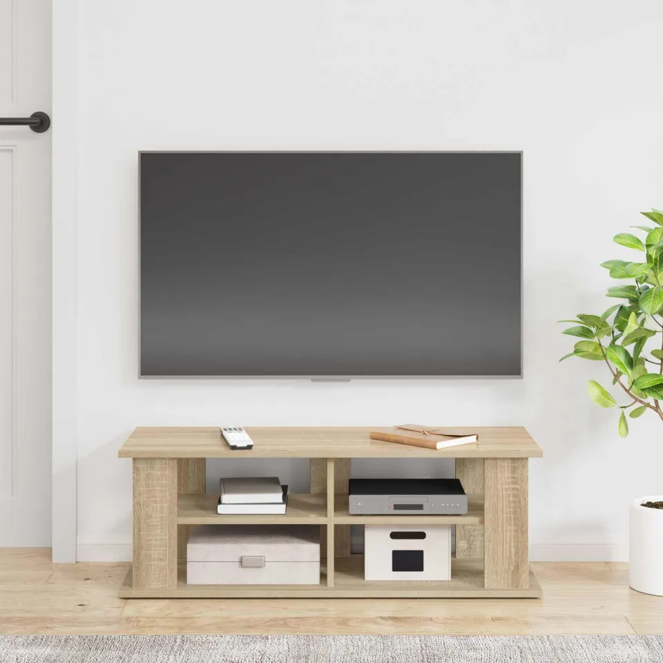 vidaXL TV-standaard 96 x 35 x 33,5 cm Sonoma Eiken, foto 3
