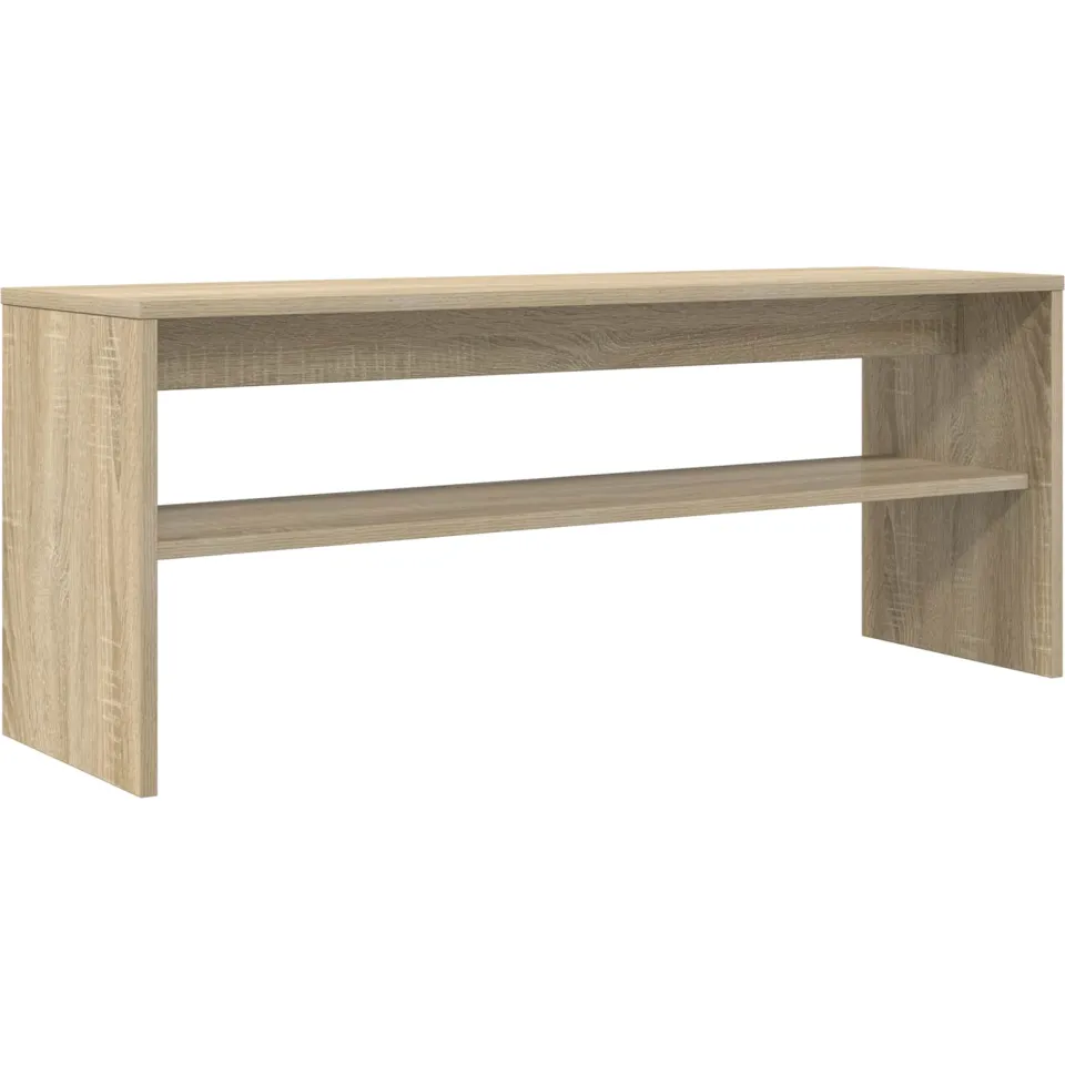 vidaXL TV-kast 100 x 30 x 40 cm Sonoma Eiken Bewerkt hout, foto 3